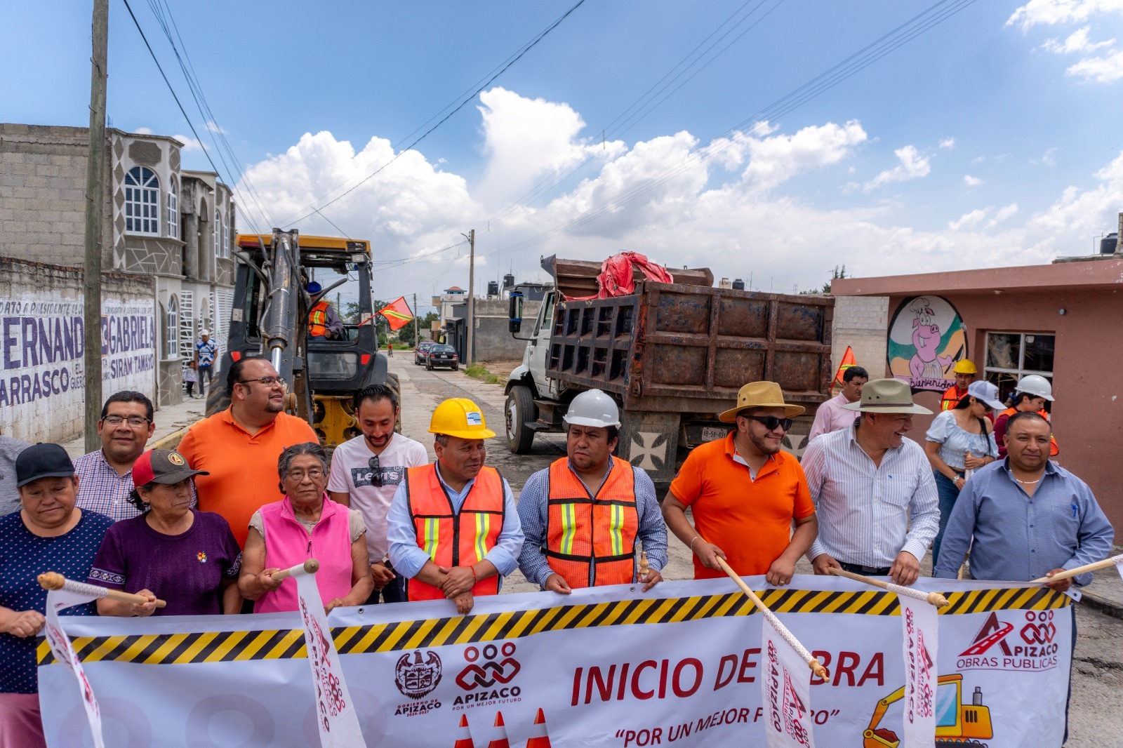 Gobierno de Apizaco inicia rehabilitación de calles en José María Morelos